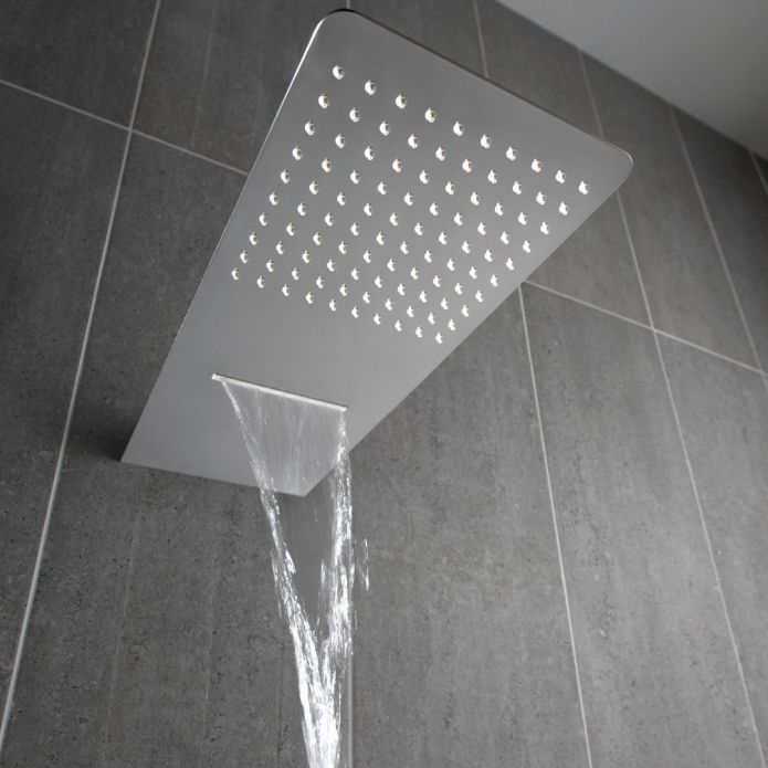 Vado Aquablade Square Dual Function Shower Head | Soakology