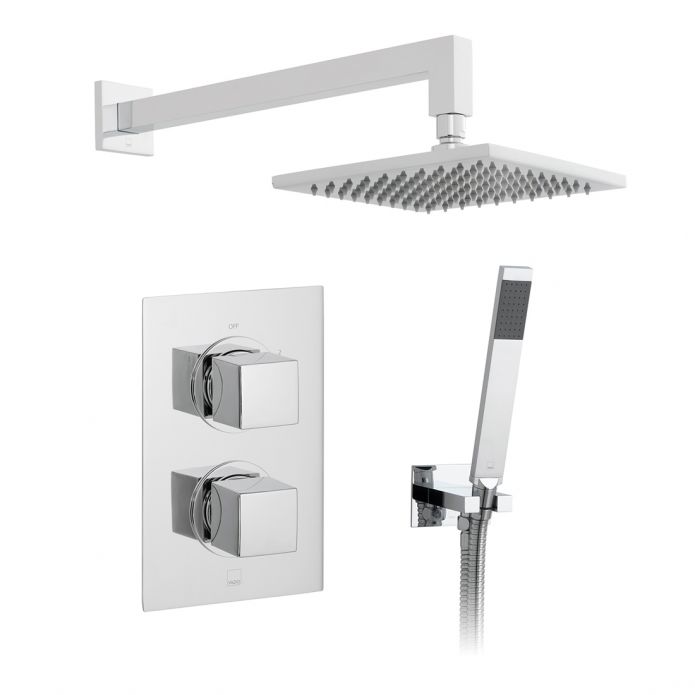 Gedy Thermostatic Shower Column.Vado Dx Mix 2 Outlet Thermostatic Shower Set Soakology