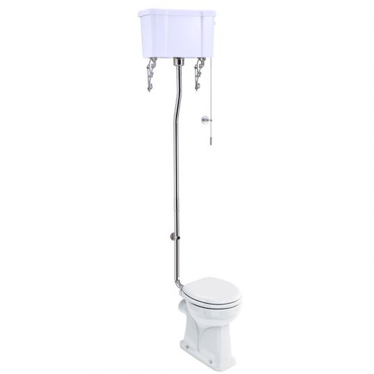 Burlington High Level Toilet with Cistern Regal Pan with Horizontal ...